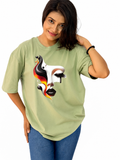 Midnight Muse Graphic Oversize Tee