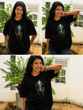 Nature Feather Oversized Tee