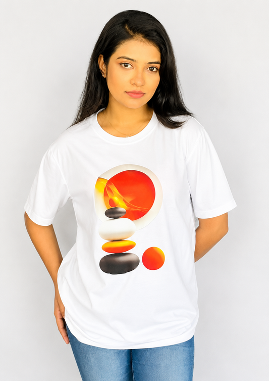 Abstract Solar Graphic Unisex Tee