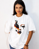 Midnight Muse Graphic Oversize Tee
