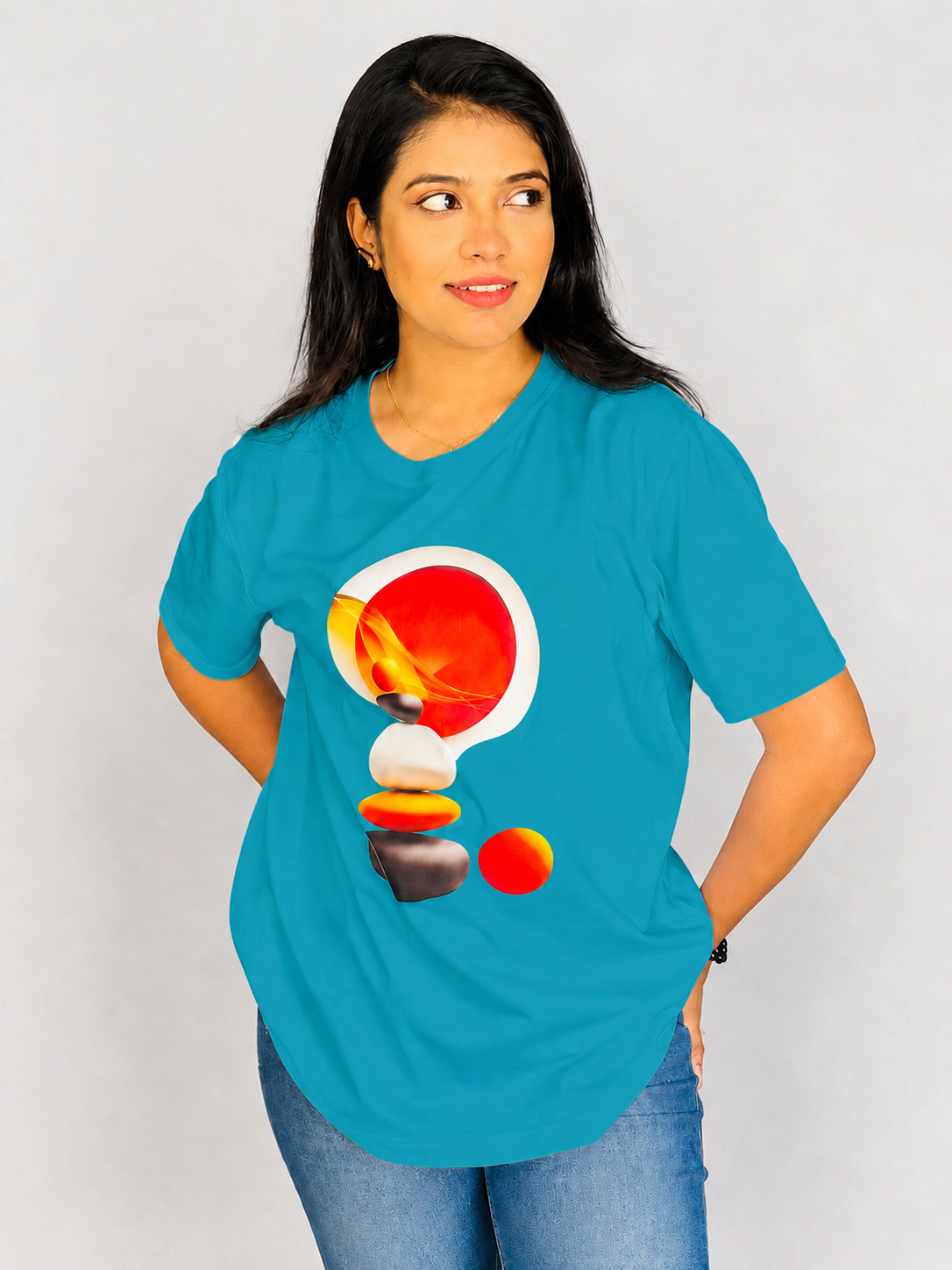 Abstract Solar Graphic Unisex Tee