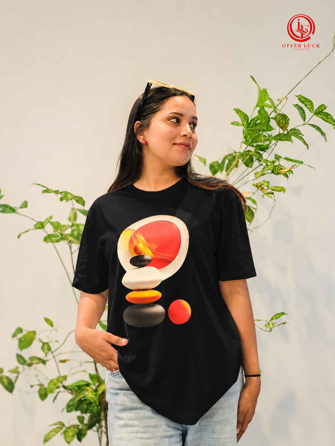 Abstract Solar Graphic Unisex Tee
