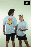 Unisex oversized asterix cartoon tee