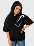 Shadow Face Unisex Oversized Tee