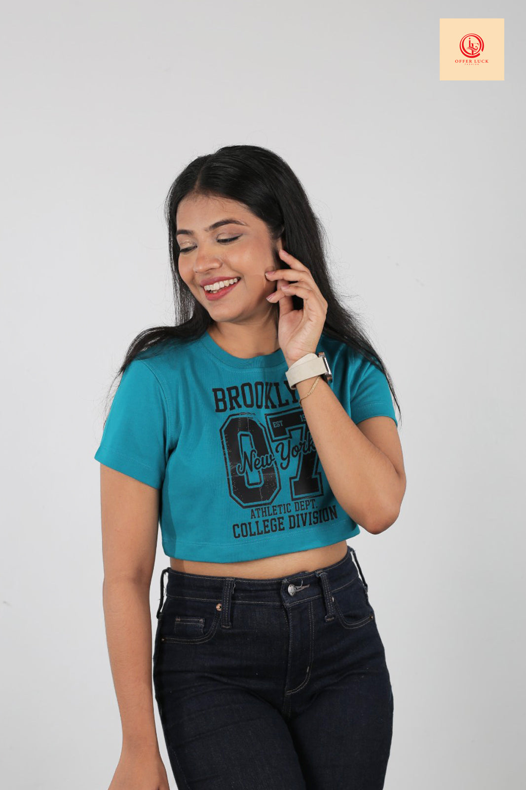 Brooklyn Ladies Crop Top
