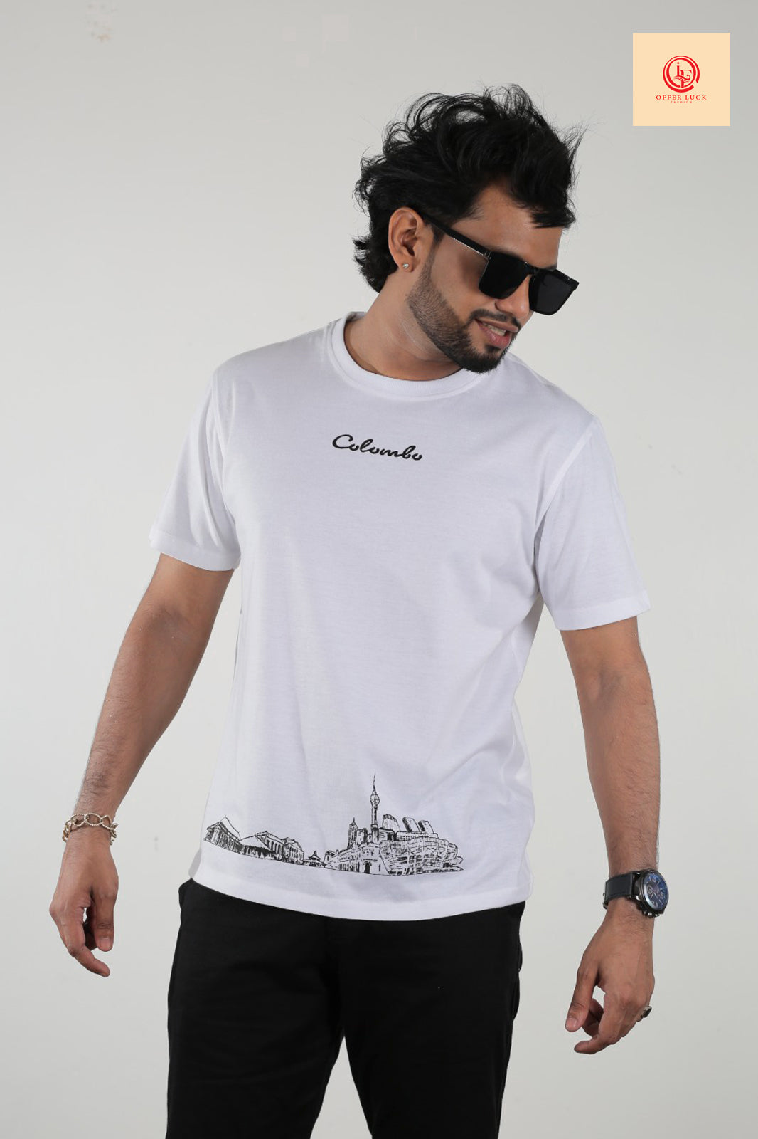 Colombo City Line Unisex Regular Tee