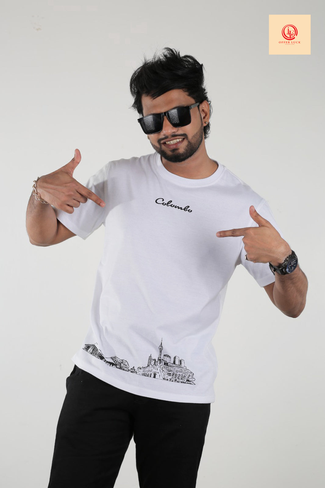 Colombo City Line Unisex Regular Tee
