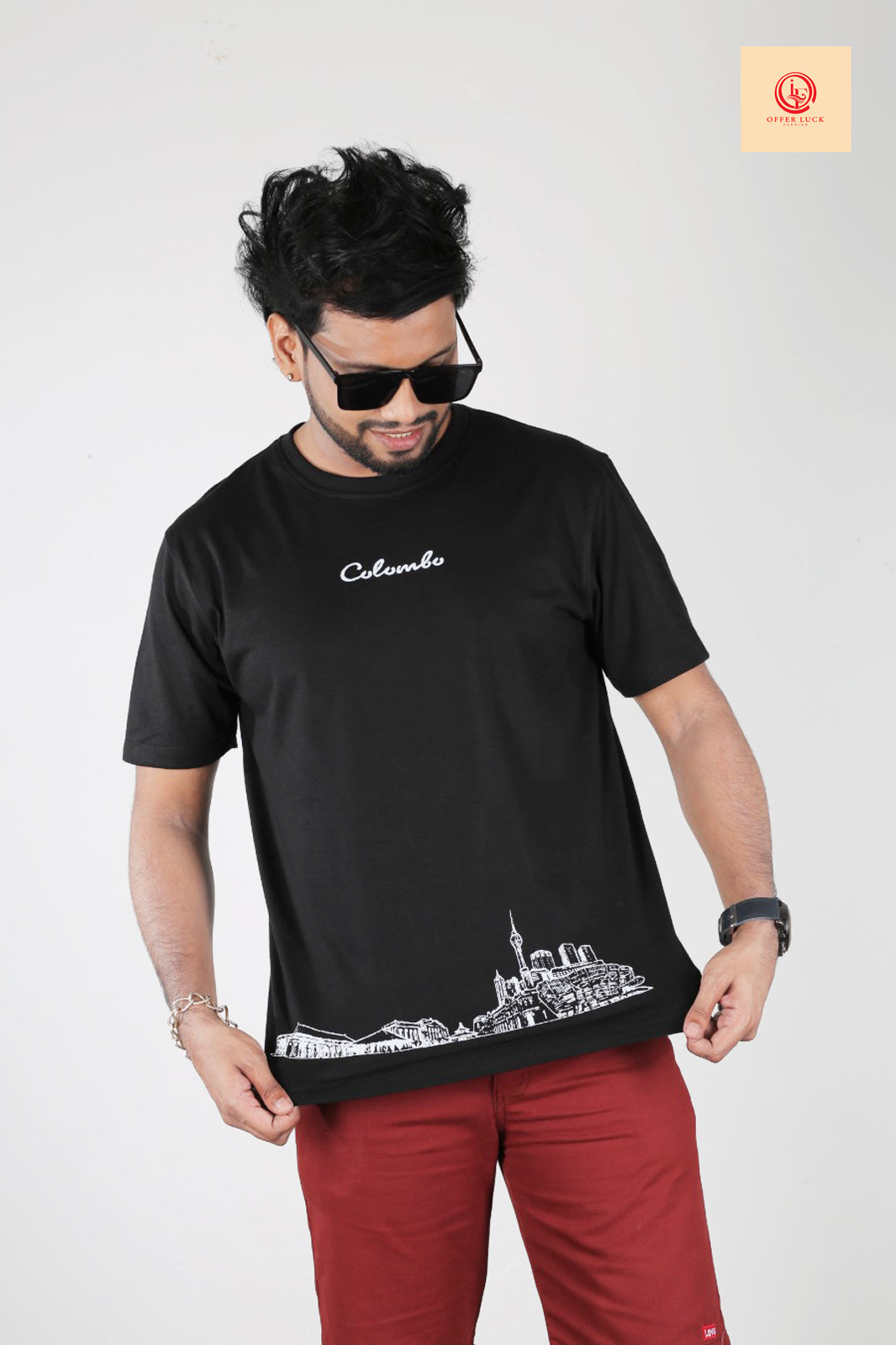 Colombo City Line Unisex Regular Tee