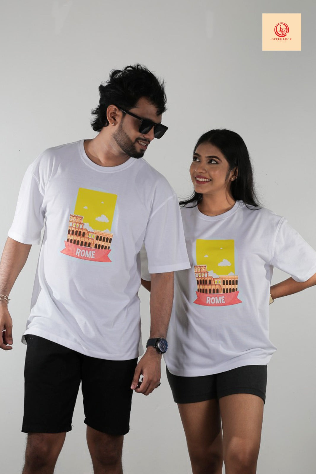 Rome Unisex Oversized Tee