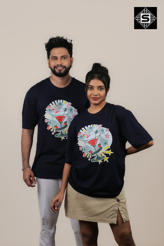 Party Vibe Unisex Oversize Tee