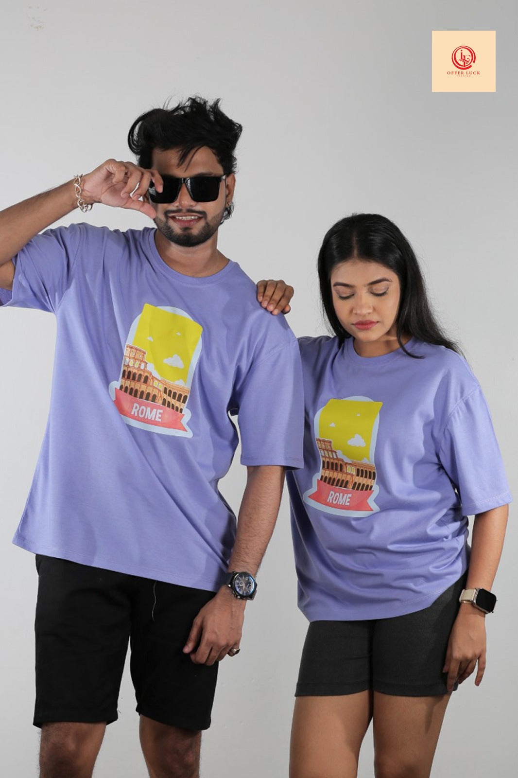 Rome Unisex Oversized Tee