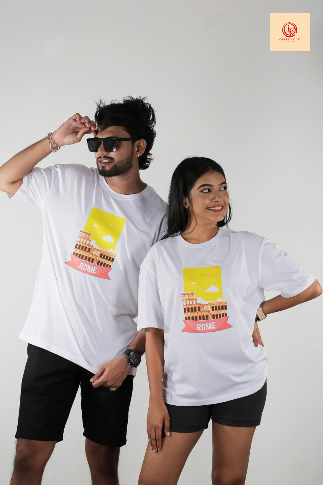 Rome Unisex Oversized Tee