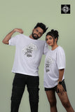 Love with Pizza Unisex Oversize Tee